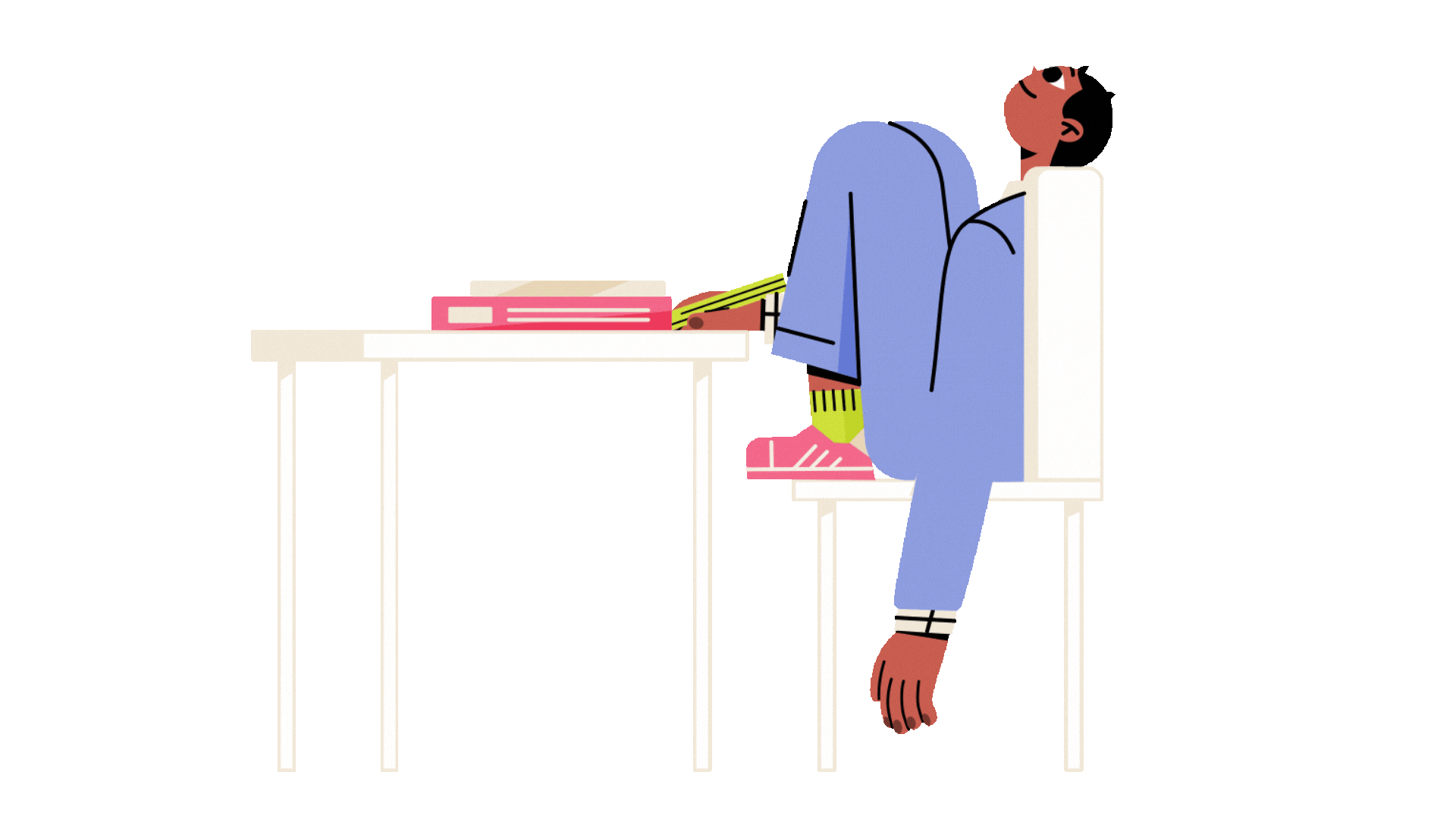 Stressful studying
